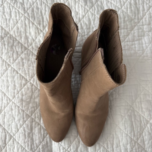 Frye Gray Ankle Booties - Picture 2 of 7